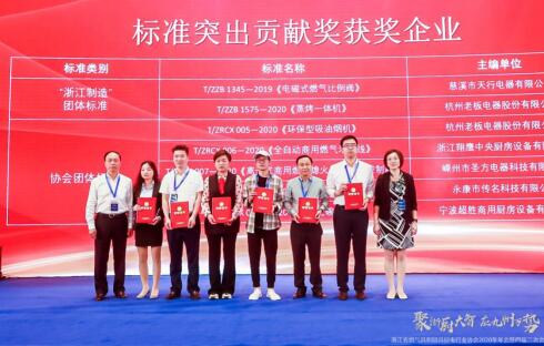 公司参加2020浙江省燃气具和厨具厨电行业年会